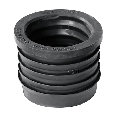 Fernco Fernco Schedule 40 2 in. Compression X 2 in. D Hub PVC 3 in. Donut Fitting 1 pk P22U-205